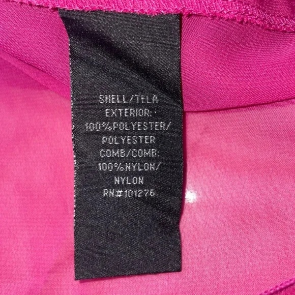 Rampage | Vintage Y2K 2000s Magenta Sheer Sequin Blouse, Size S - Picture 11 of 12